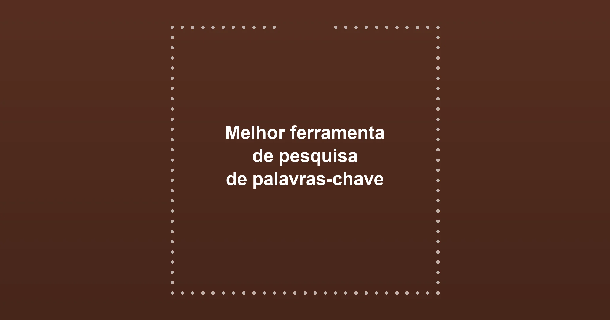 Melhor ferramenta de pesquisa de palavras-chave para SEO em 2026